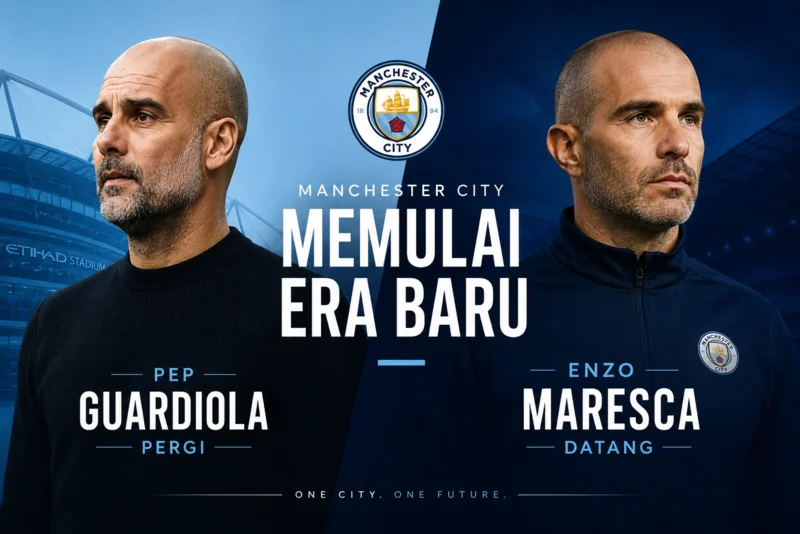 Manchester City Memulai Era Baru Pep Guardiola Pergi, Enzo Maresca Datang.webp
